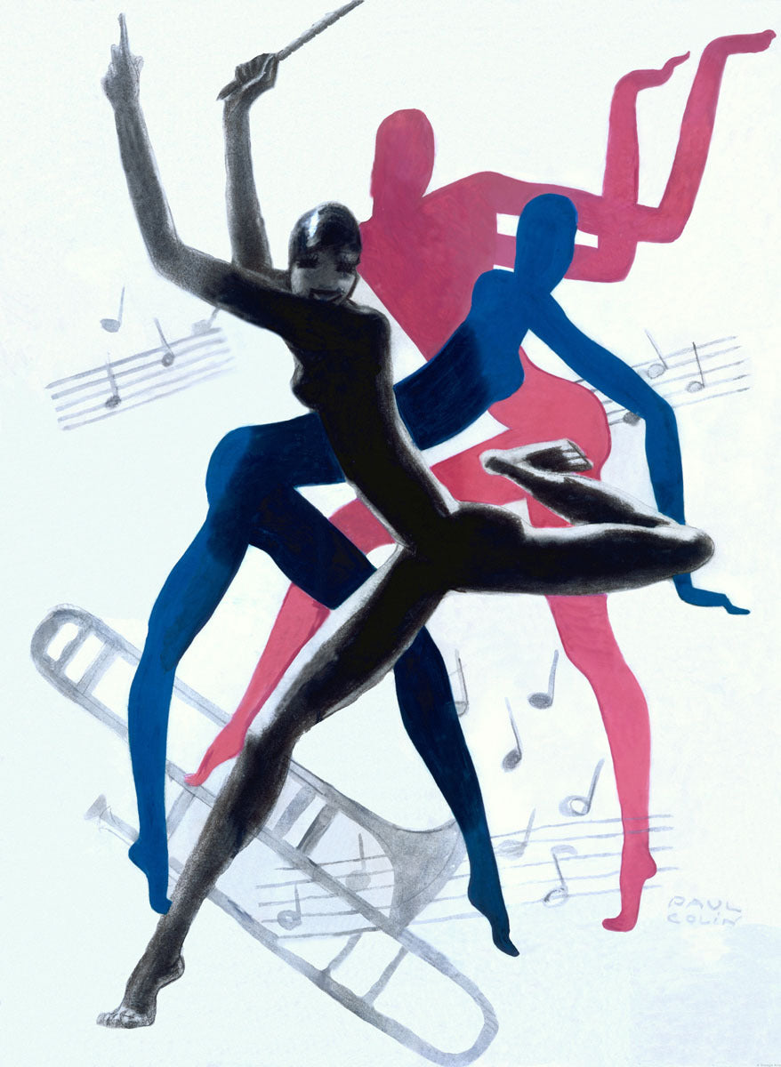 Modern Jazz Dance Music Poster 0000-3471