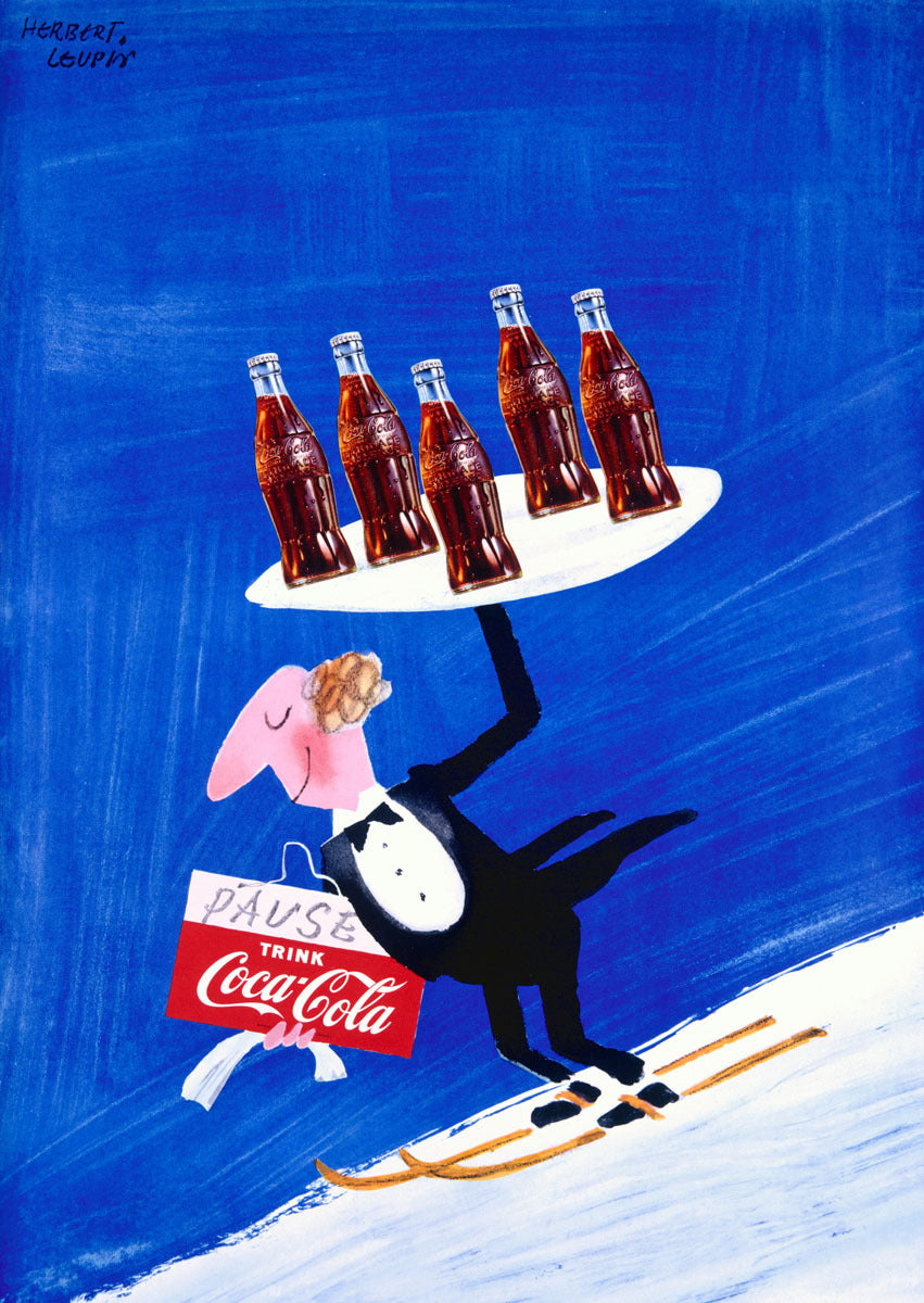 Coca Cola Coke Ski Poster 0000-3778