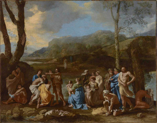 Saint John Baptizing in the River Jordan Gm-00066401
