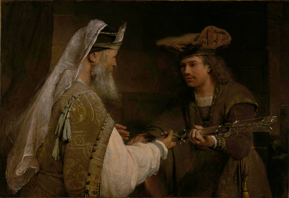 Ahimelech Giving the Sword of Goliath to David Gm-00077101